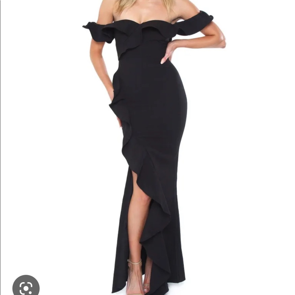 Likely, Miller Gown (Black, Size 4) - Picture 2 of 14